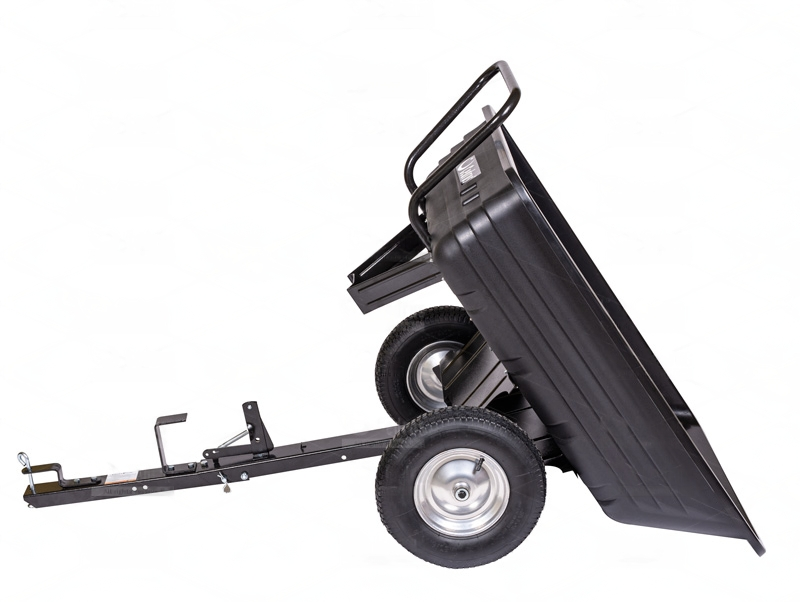 przyczepka do traktorka ogrodowego cedrus o ladownosci do 225 kg